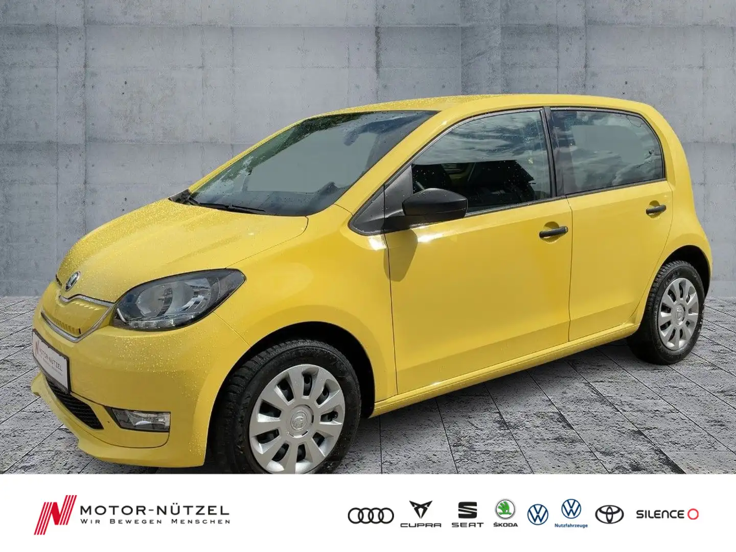Skoda Citigo e iV AMBITION KLIMA+DAB+SHZ+PDC+NSW+ZVFB Gelb - 1