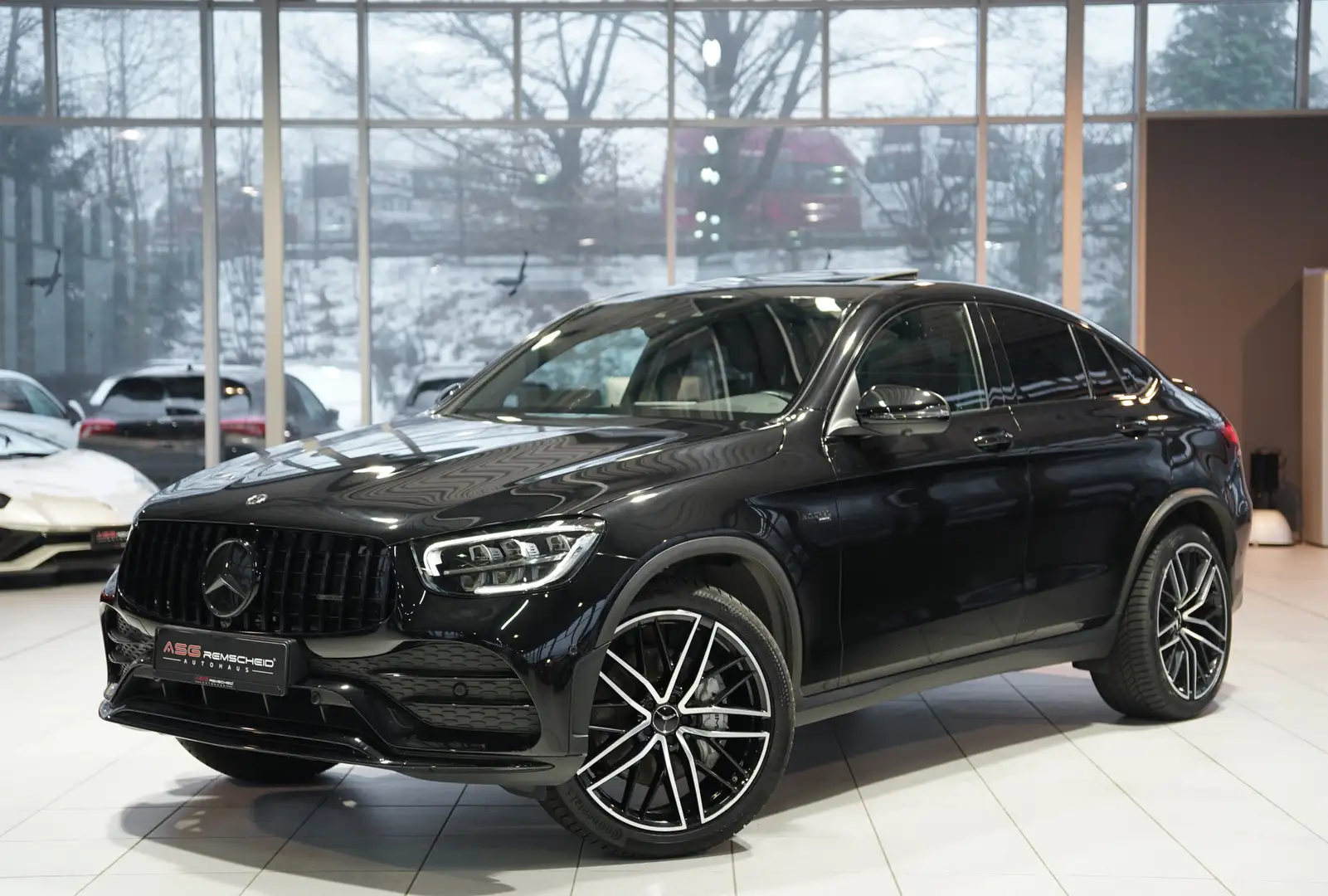 Mercedes-Benz GLC 43 AMG 4M Coupé *2.H *21'' *GSD *S-AGA *H-UP Schwarz - 1