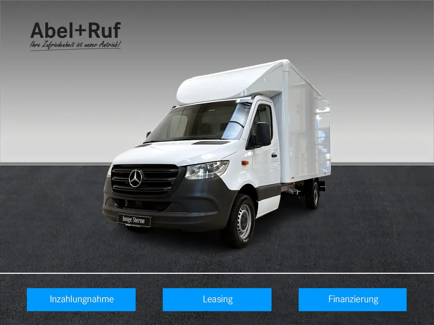 Mercedes-Benz Sprinter 317CDI Koffer Lang MBUX+Tempo+Klima+SHz Weiß - 1