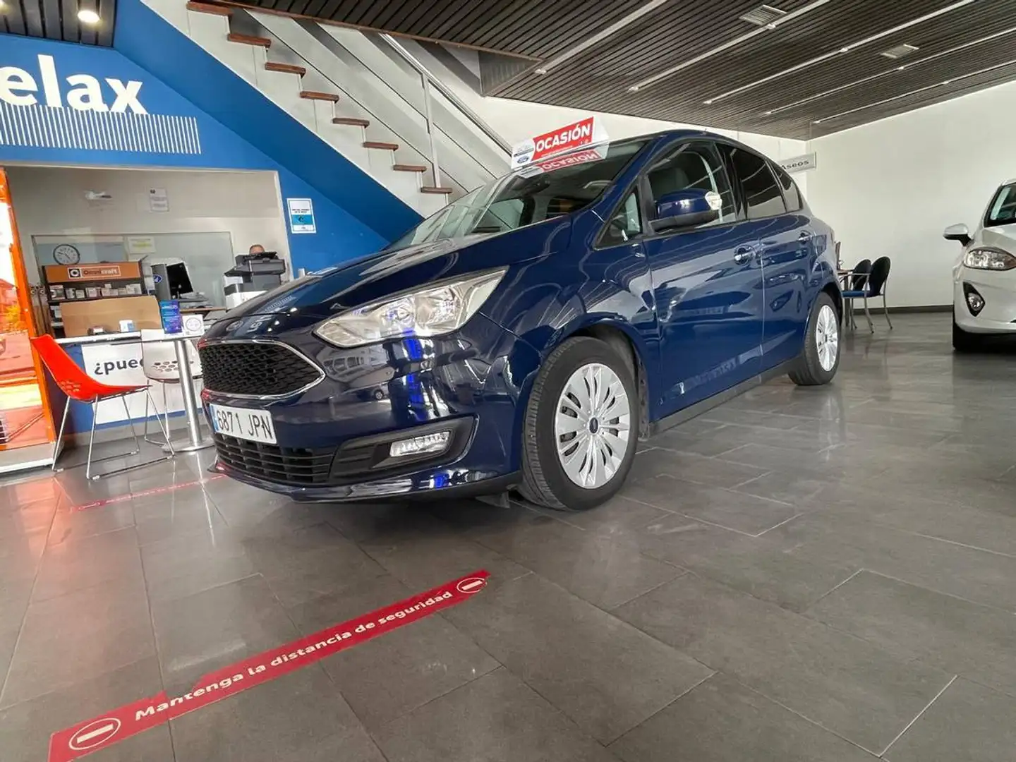 Ford C-Max 1.5TDCi Trend+ 95 Azul - 1