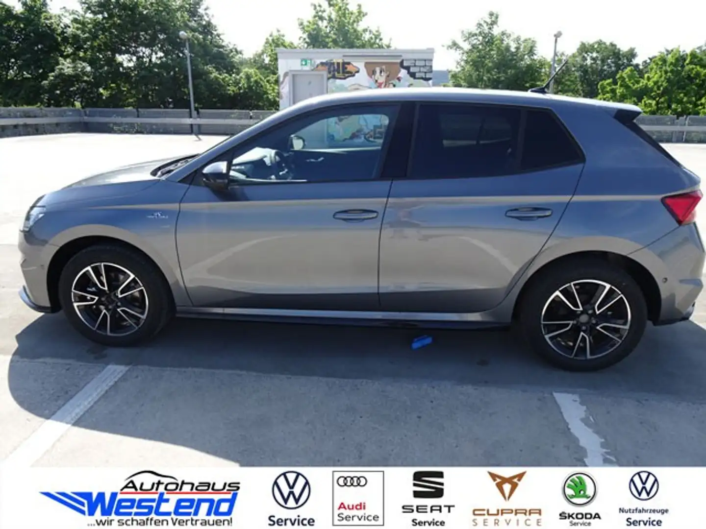 Skoda Fabia Monte Carlo 1.0l TSI 85kW Automatik LED Klima Grau - 2