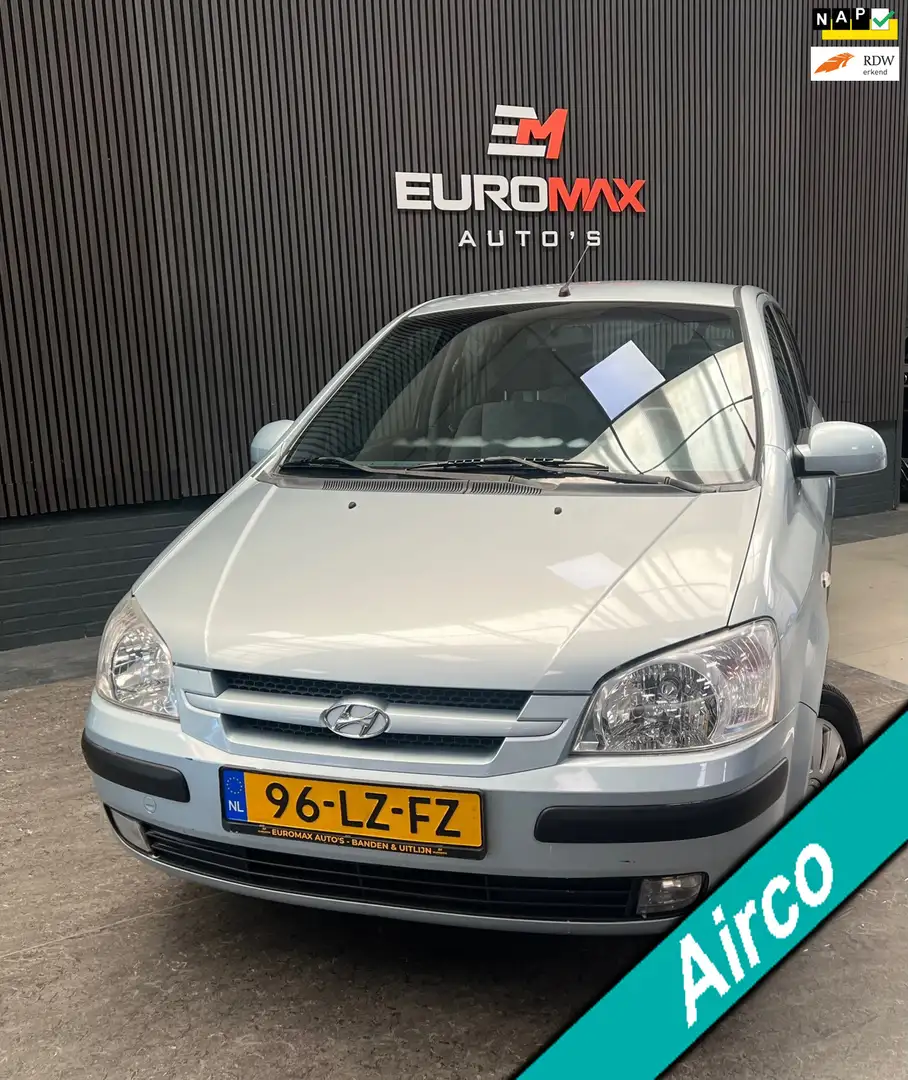 Hyundai Getz 1.3i GLS 2e Eigenaar - NAP - Airco Blau - 1