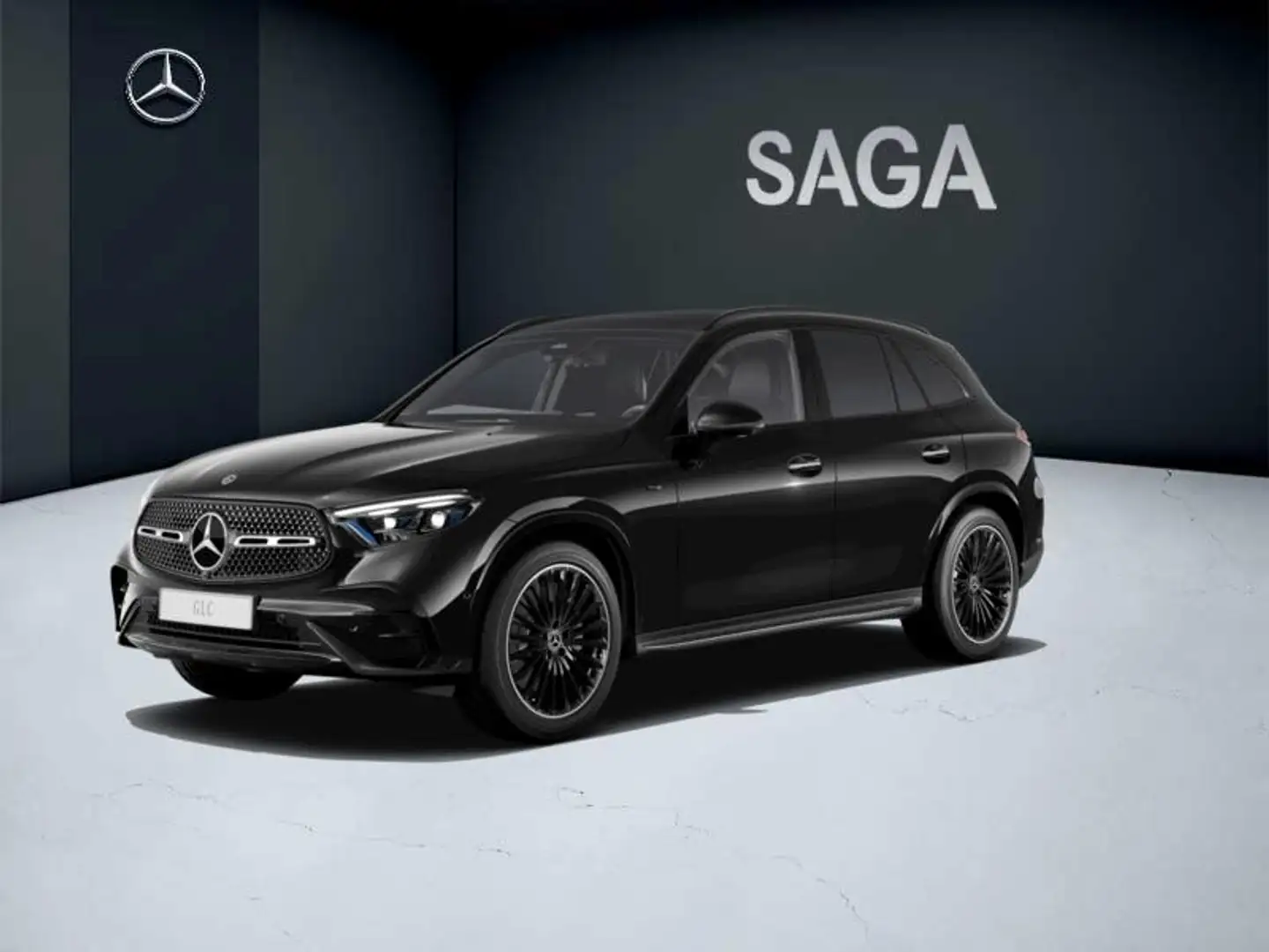 Mercedes-Benz GLC 300 300 de 4MATIC SUV AMG Line Zwart - 1