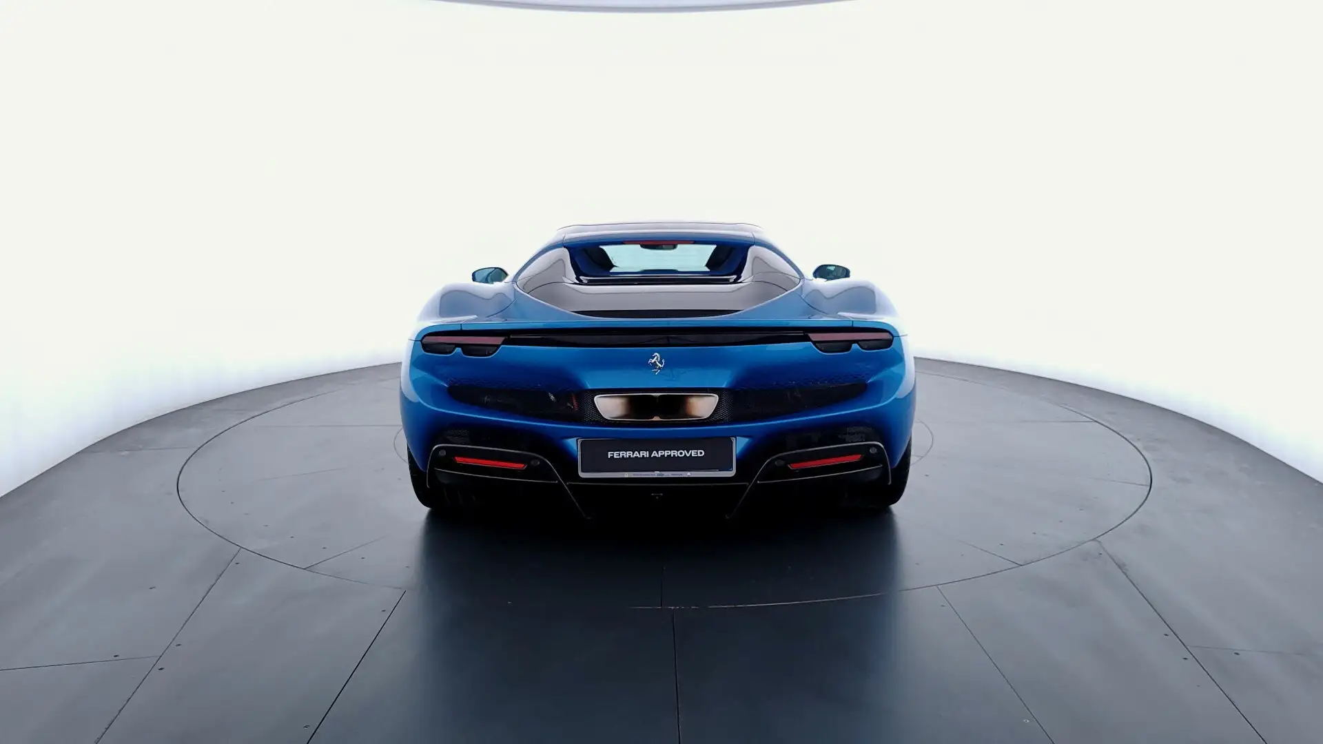 페라리 296 GTS 2024 파랑 사진 6