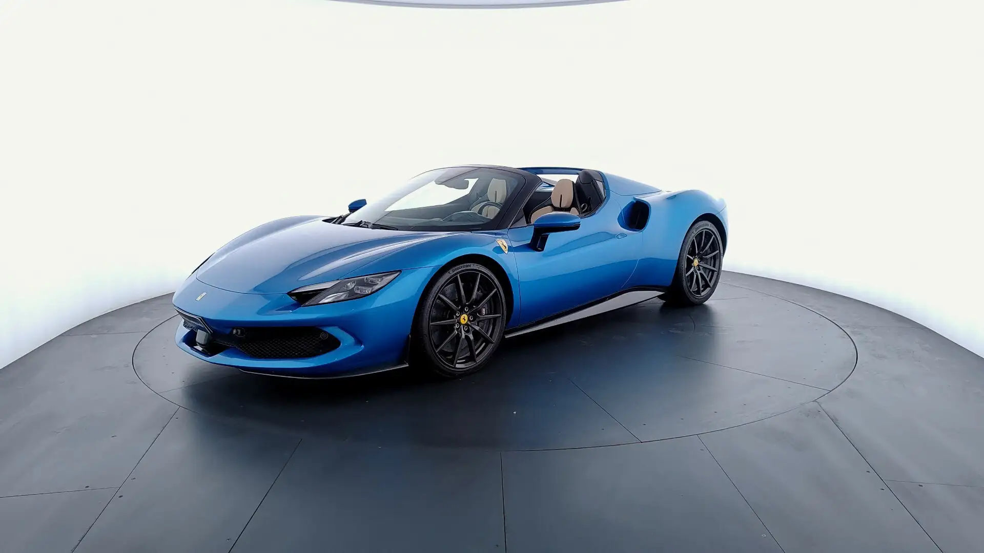 페라리 296 GTS 2024 파랑 사진 1