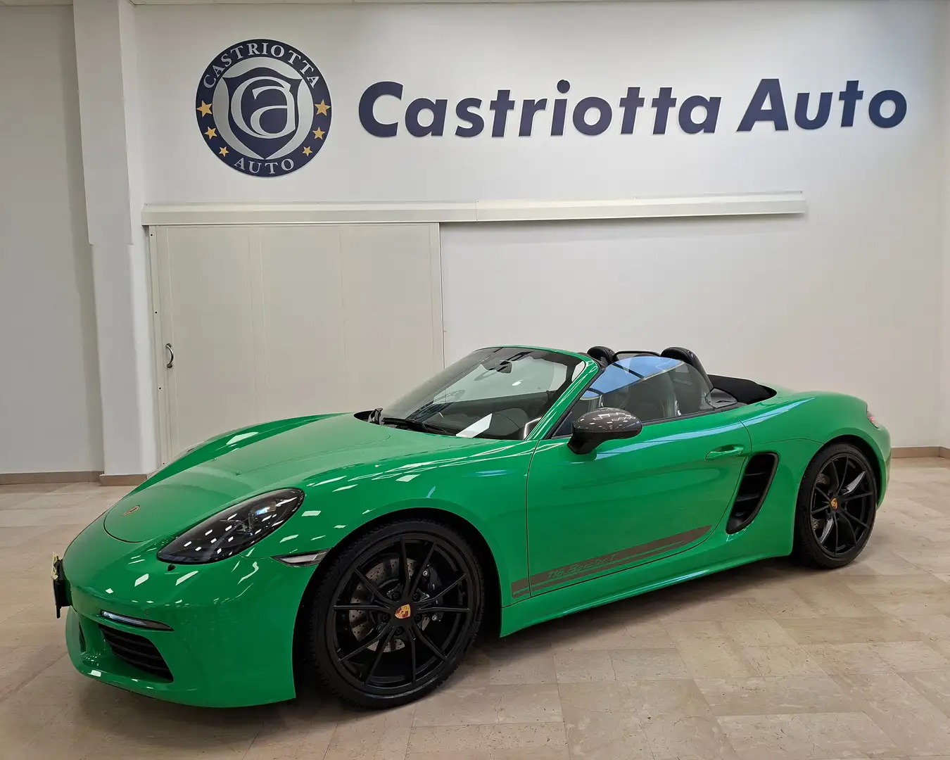 Porsche Boxster 718 2.0 T 300cv pdk KM 10.609 !!! IVA ESPOSTA Verde - 2