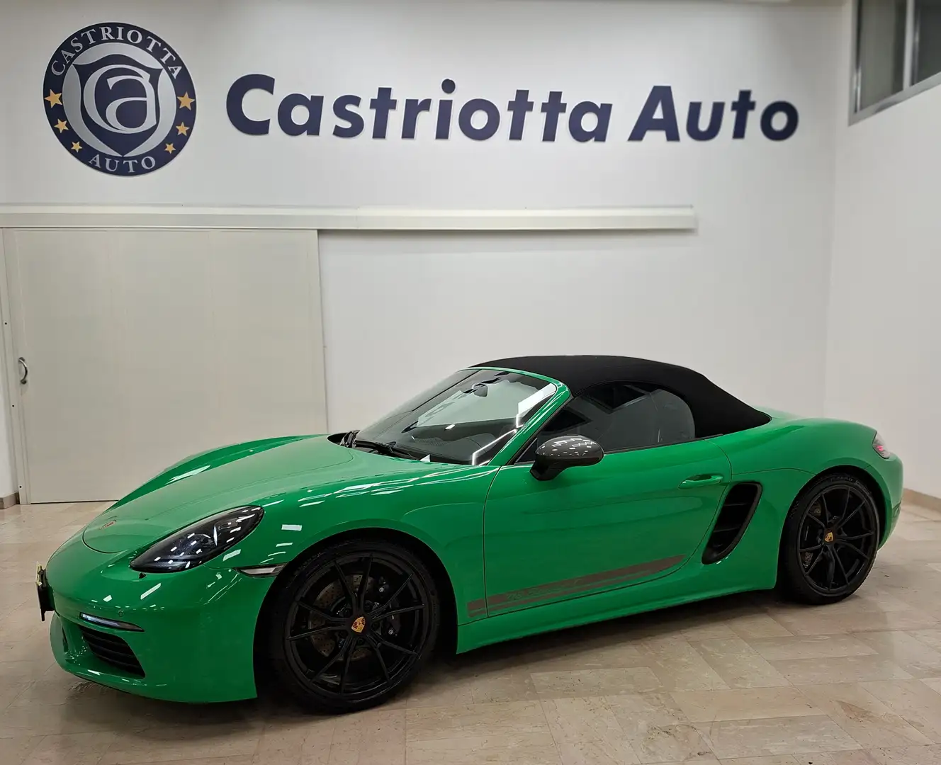 Porsche Boxster 718 2.0 T 300cv pdk KM 10.609 !!! IVA ESPOSTA Verde - 1