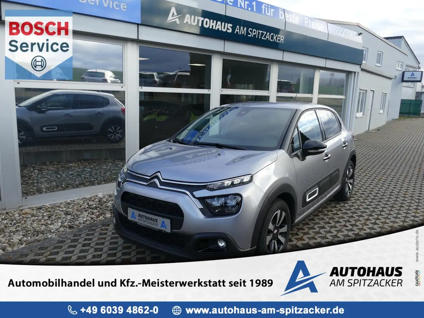Citroen C3 1.2 e-THP / PureTech Max NAVI LED KAMERA Grau - 1