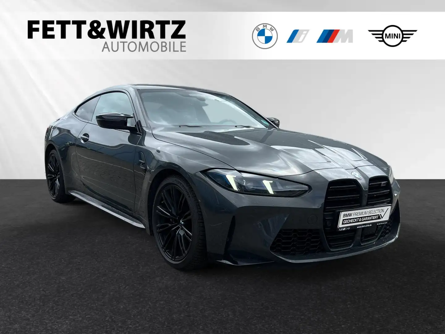 BMW M4 Competition Coupé|DAProf.|Harman/Kardon Gris - 1