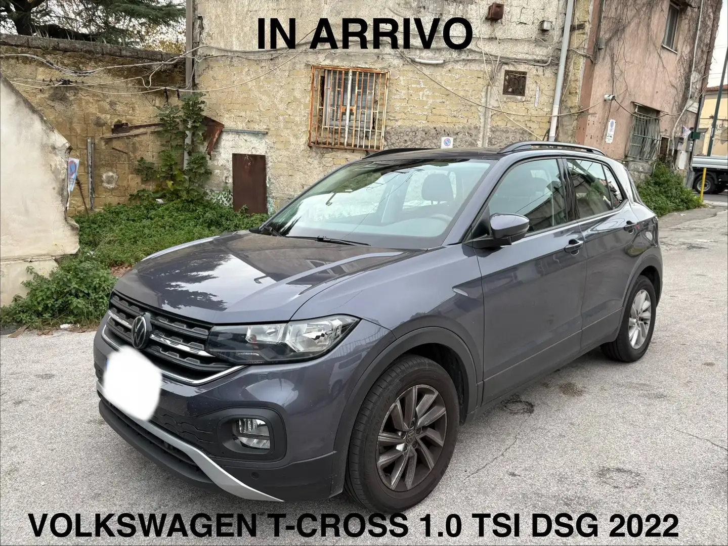 Volkswagen T-Cross 1.0 TSI 110cv DSG Automatica Style ITALIANA Grigio - 1