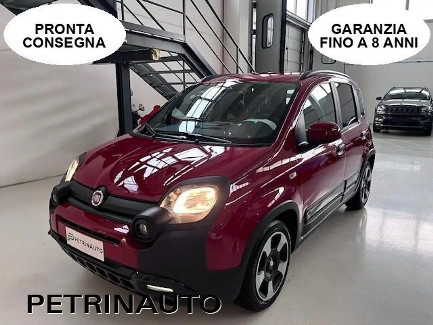 Fiat Panda 1.0 FireFly S&S Hybrid Pandina Cross 5 Posti Km.0 Rouge - 1