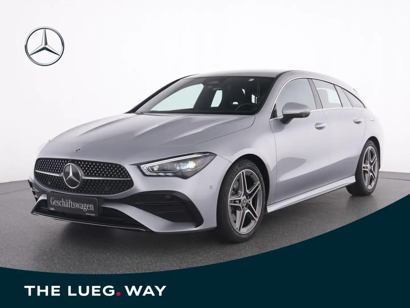 Mercedes-Benz CLA 180 d SB AMG+AHK+KEYLESS-GO+SOUND+360°+TOTW. Silber - 1