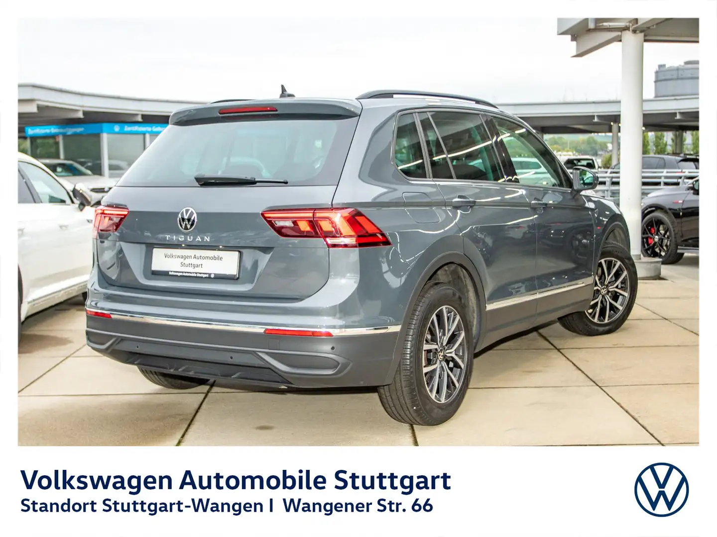 Volkswagen Tiguan Life 2.0 TDI DSG Navi LED AHK ACC SHZ Grau - 2