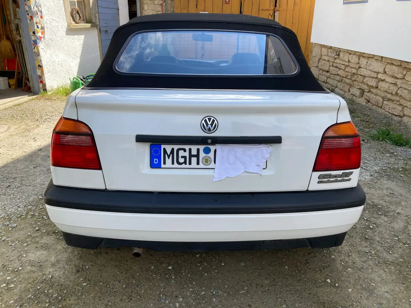 Volkswagen Golf Cabriolet Golf III Cabrio 1.8 Weiß - 2