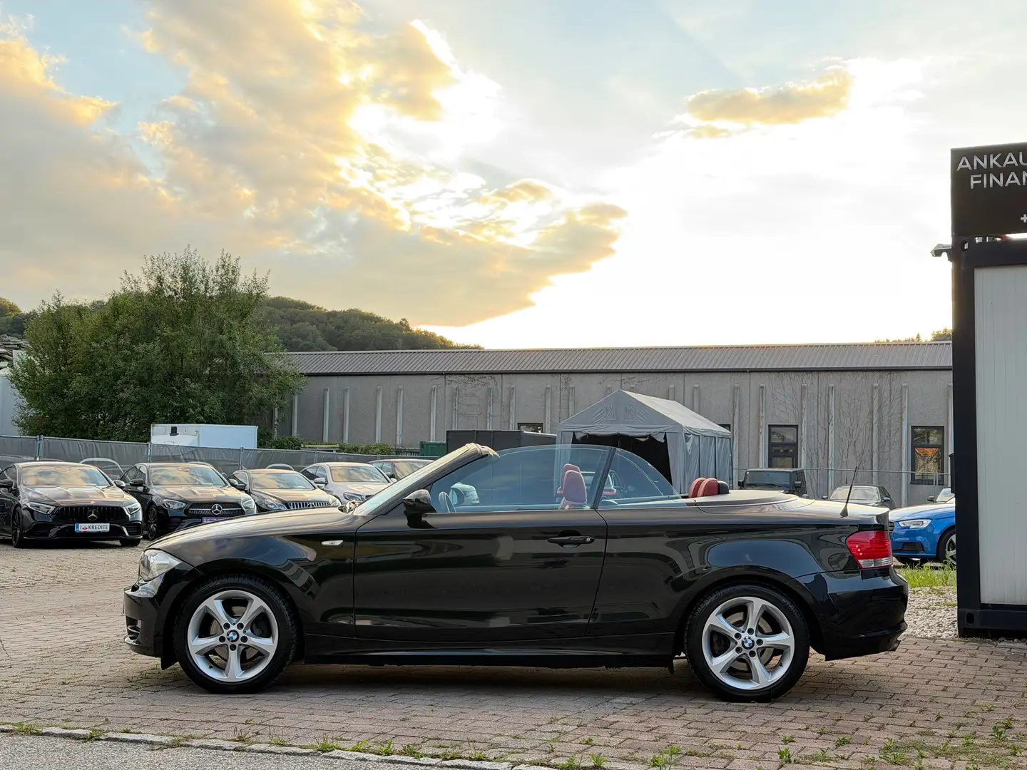 BMW 118 d Cabrio E88 Finanzierung möglich Schwarz - 2