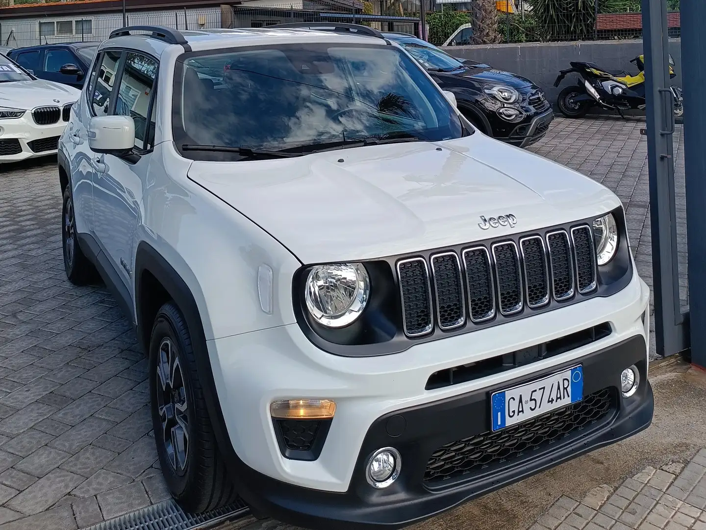 Jeep Renegade Renegade 2019 1.6 mjt Longitude 2wd 120cv Bianco - 1