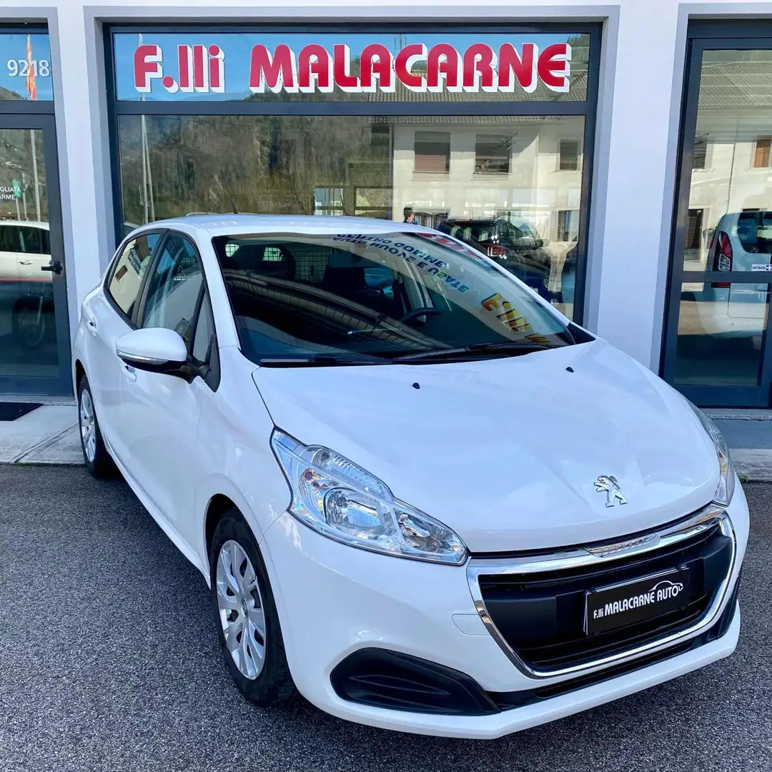 Peugeot 208 BlueHDi 75 5 porte Van Access Weiß - 1