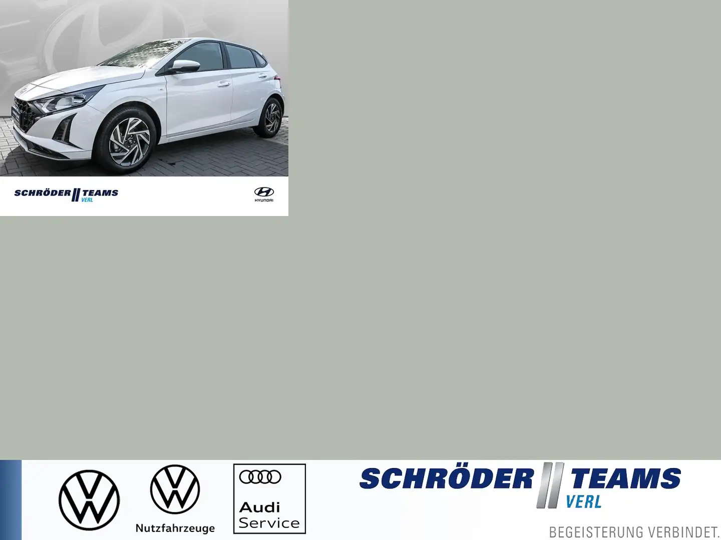 Hyundai i20 1.0 T-GDI 48V Trend mit Komfort-Paket SUMMER D Weiß - 1