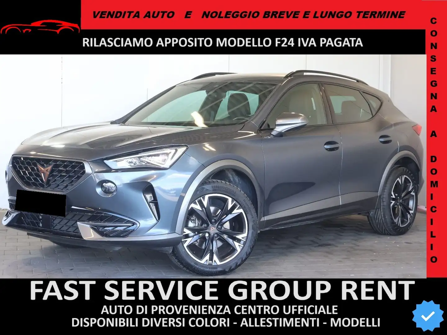 CUPRA Formentor 1.5 tsi 150cv dsg LED ACC Grigio - 1