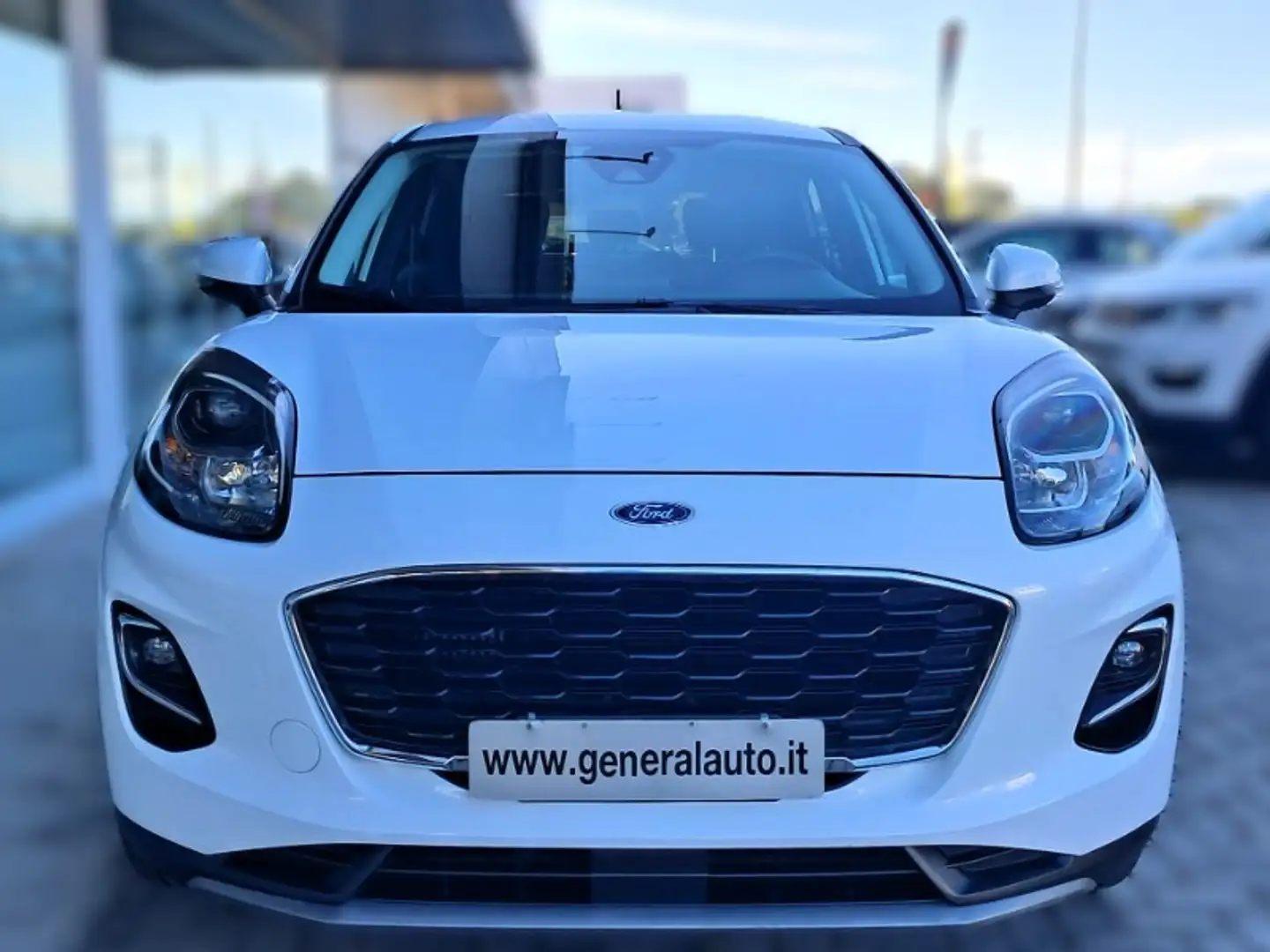 Ford Puma 1.0 EcoBoost Hybrid 125CV Titanium Blanc - 1