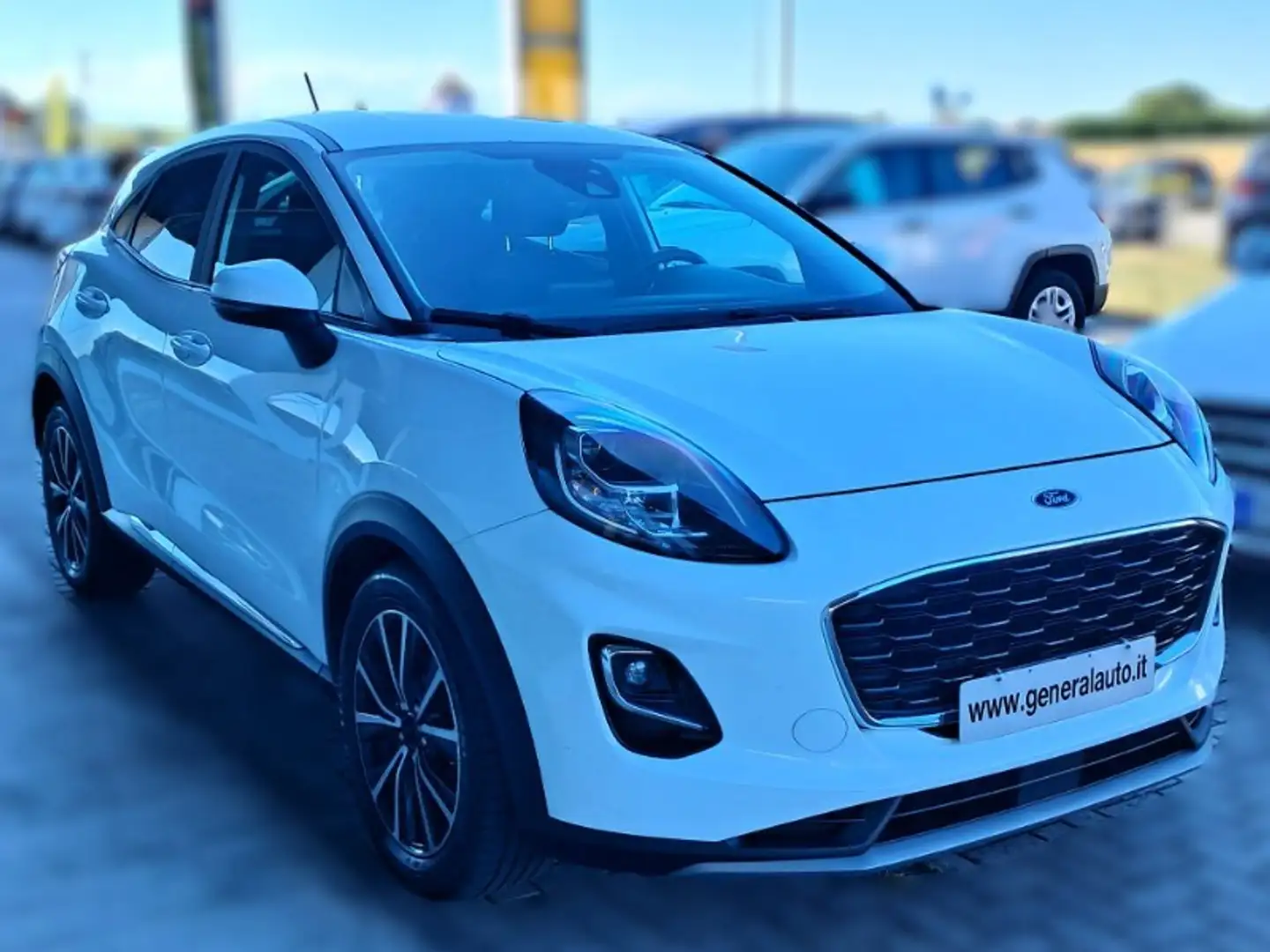 Ford Puma 1.0 EcoBoost Hybrid 125CV Titanium Blanc - 2