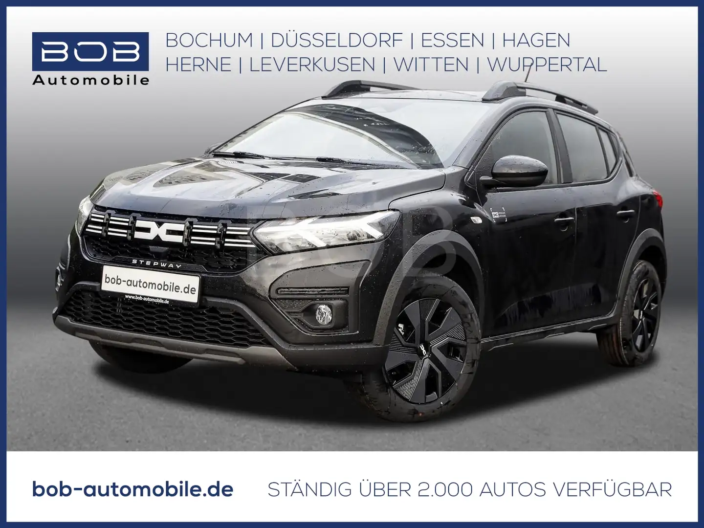 Dacia Sandero Stepway Expression TCe 90 CVT SHZ PDC BT Schwarz - 1
