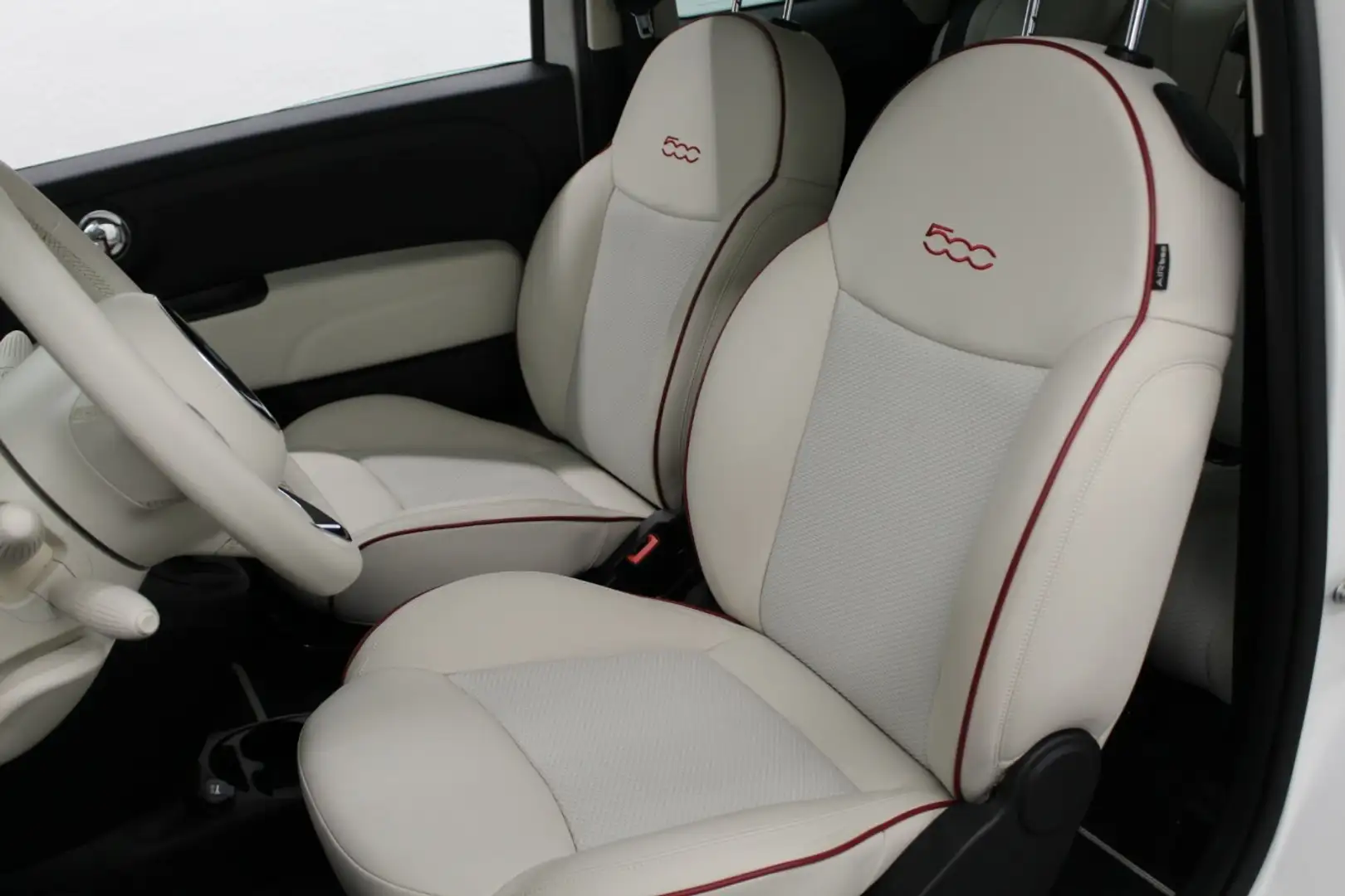 Fiat 500C 1.2 Dolcevita Leder+TFT+PDC+16J Blanc - 2