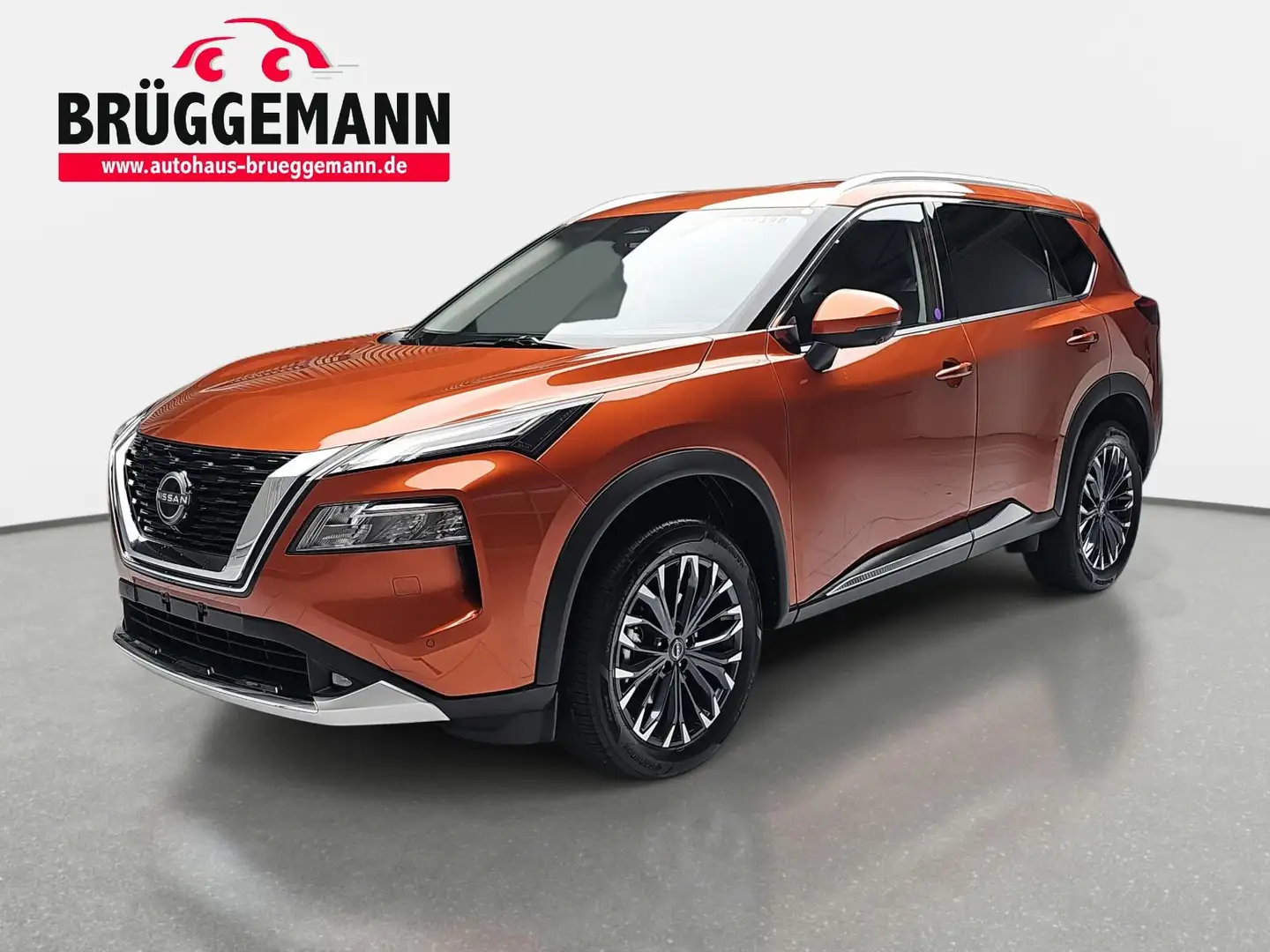 Nissan X-Trail X-TRAIL 1.5 VC-T MHEV AUTO. TEKNA NAVI HUD 7-SITZE Narancs - 1