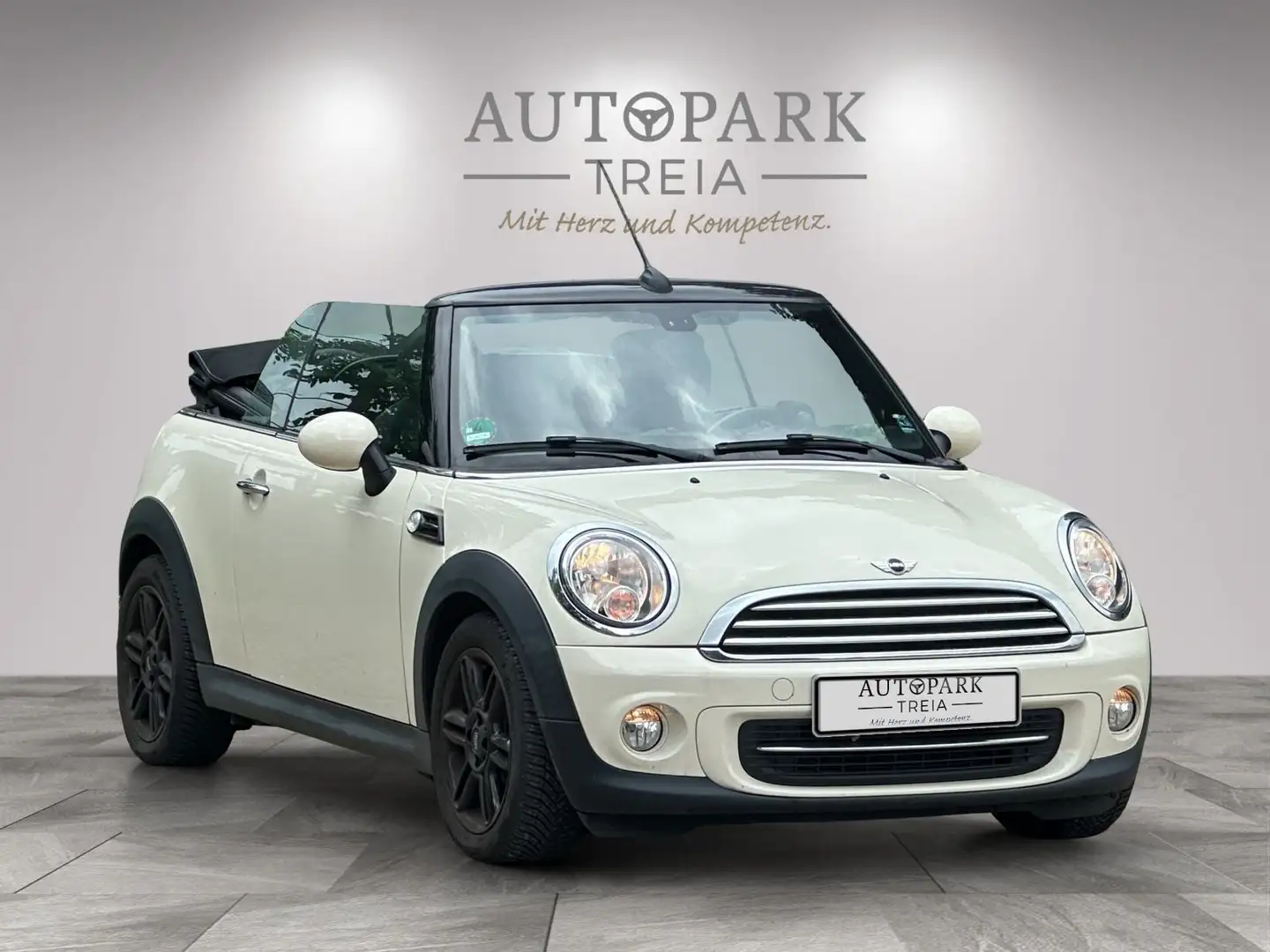 MINI Cooper Cabrio COOPER Cabrio (NAVI-SHZ-KLIMA-TEMPO-TÜV) Wit - 2