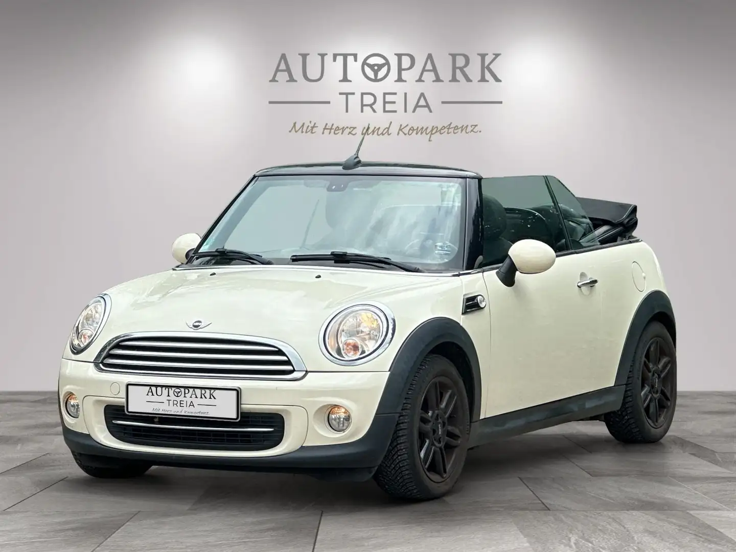 MINI Cooper Cabrio COOPER Cabrio (NAVI-SHZ-KLIMA-TEMPO-TÜV) Wit - 1