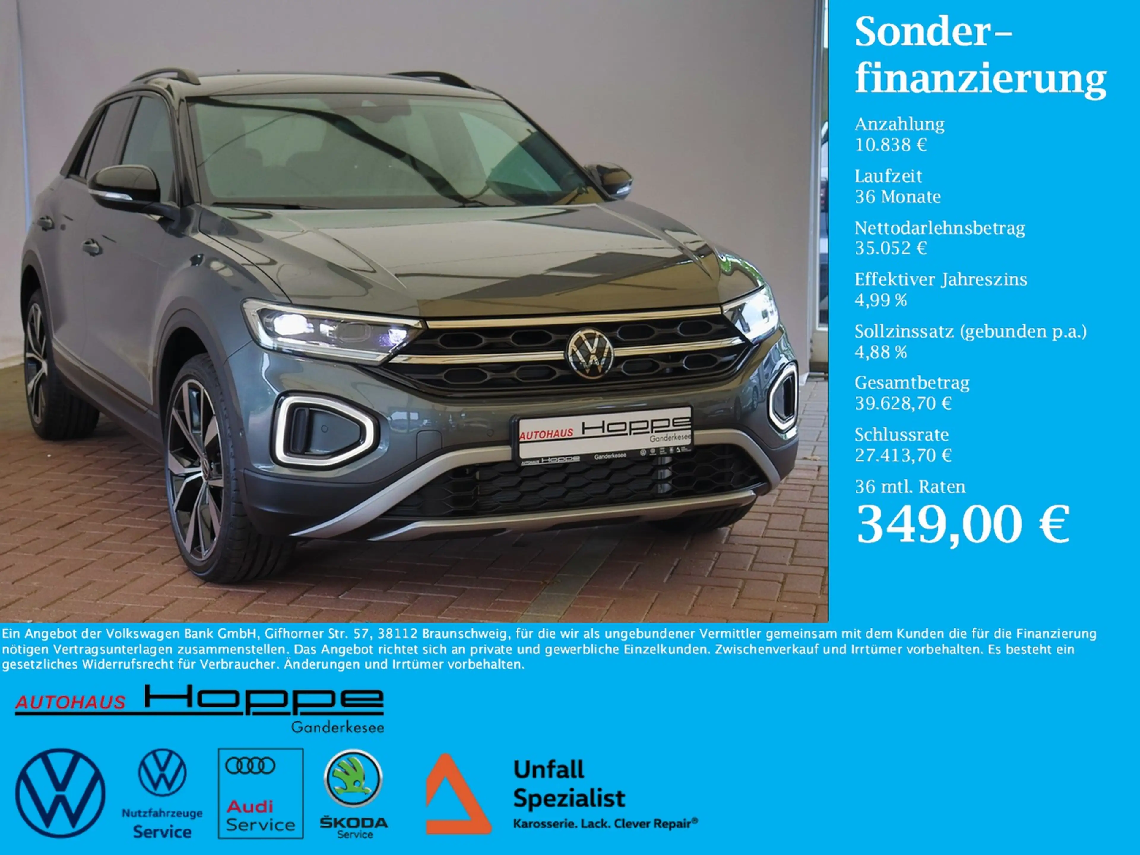 Volkswagen T-Roc Style 2.0TDI DSG+AHK+KAMERA+BLACKSYTL+LED+ACC