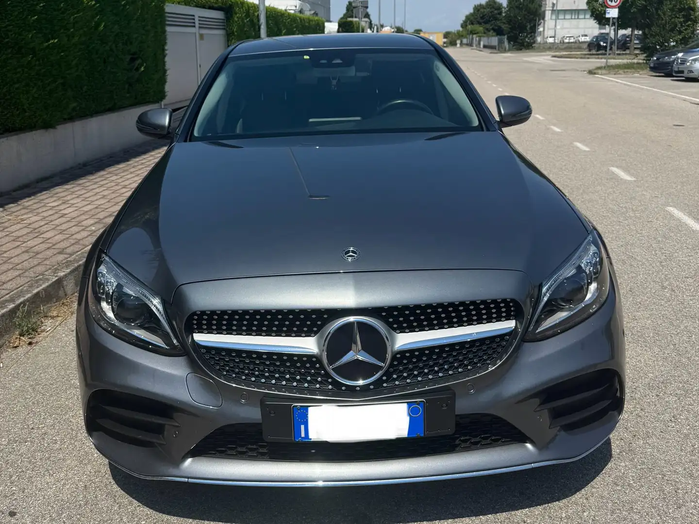 Mercedes-Benz C 220 Classe C-W205 2018 Berlina d Premium auto Grigio - 2