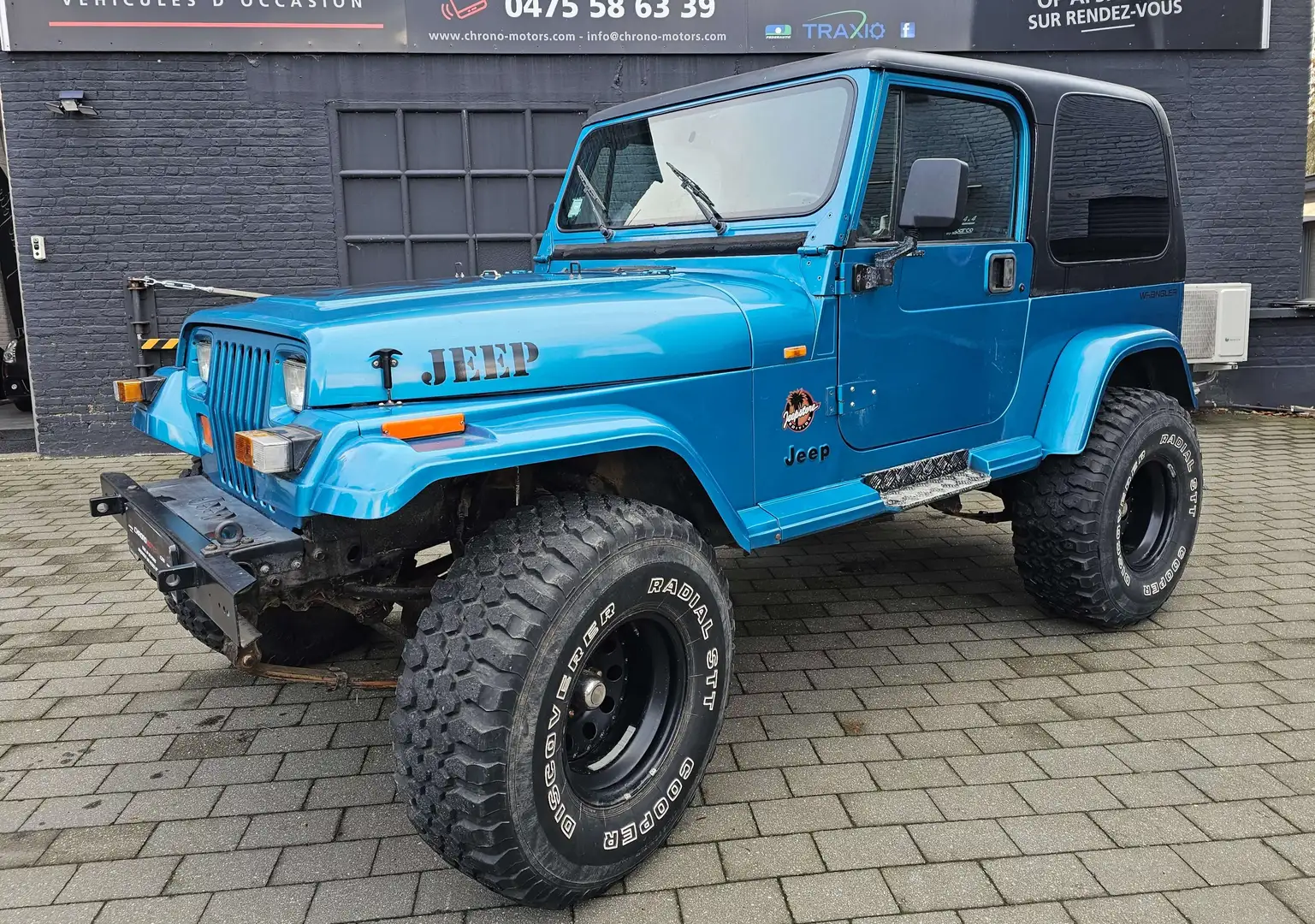 Jeep Wrangler 4.0i Hard Top \u0026 Soft top 149000 KM Azul - 2