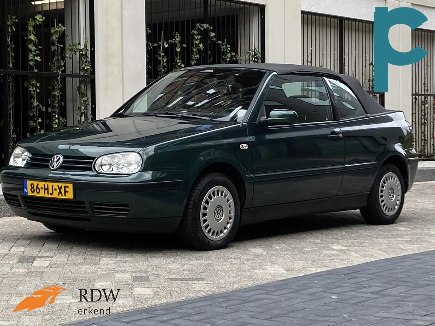 Volkswagen Golf Cabriolet 2.0 Trendline Frisse APK Zelená - 1
