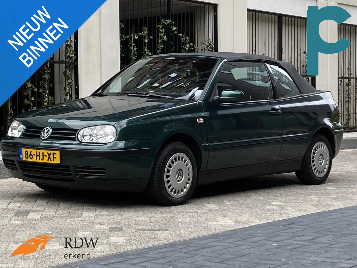 Volkswagen Golf Cabriolet 2.0 Trendline Frisse APK Groen - 1