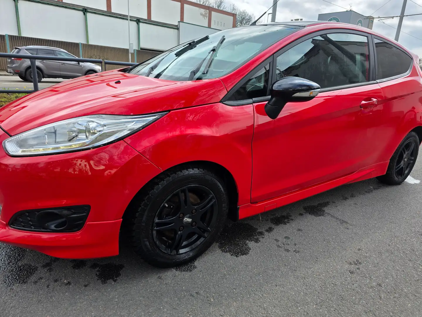 Ford Fiesta 1.0 EcoBoost Start-Stop Sport Rojo - 2