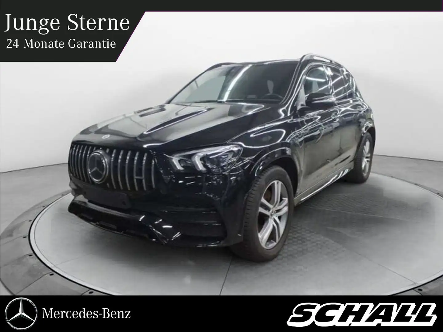 Mercedes-Benz GLE 400 d 4M AMG+MULTI-LED+DIST+BURM+PANO+360°+A Schwarz - 1