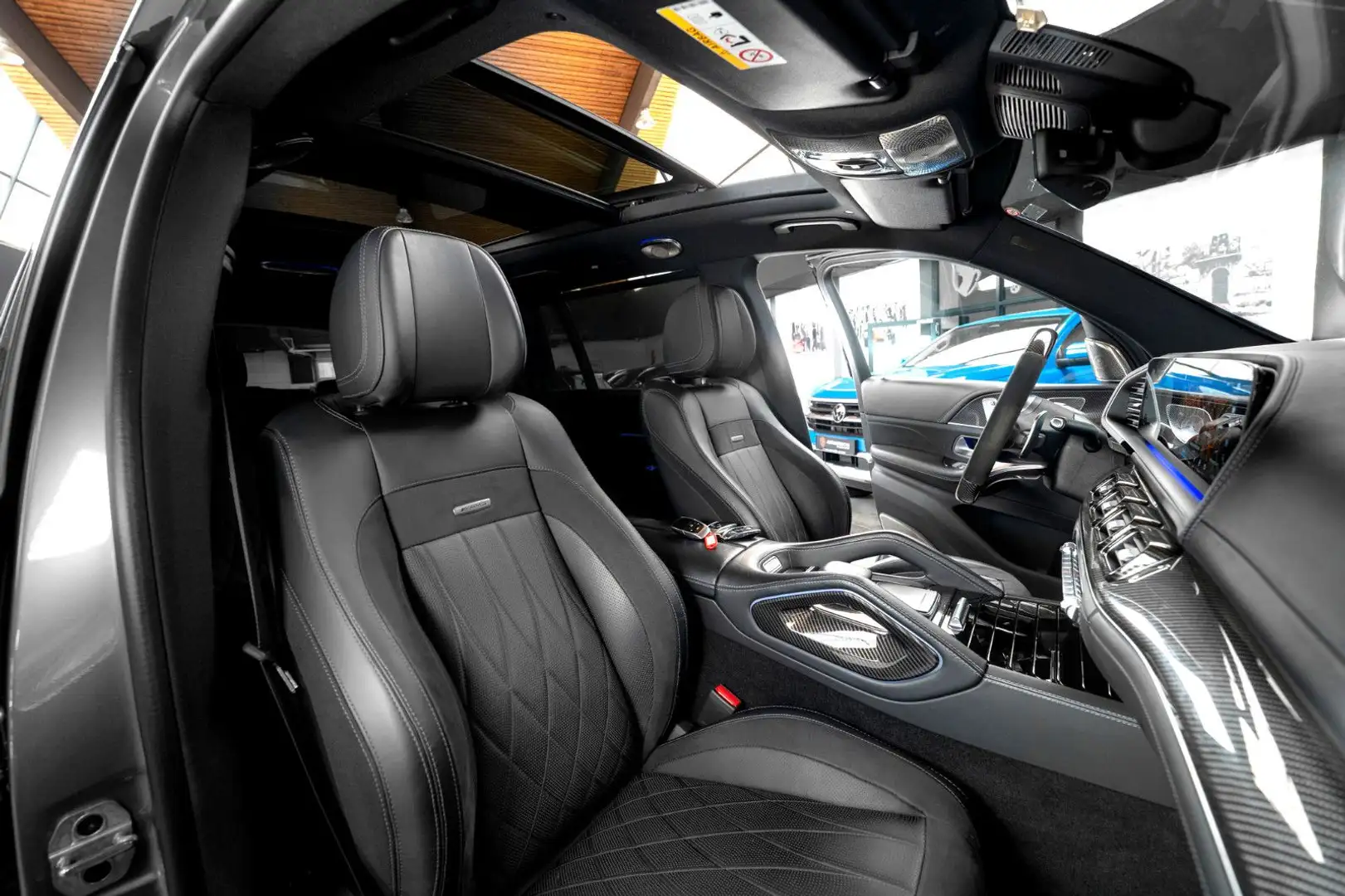 Mercedes-Benz GLS 63 AMG AMG 4M+ #3D-BURMESTER #23ALU #NIGHT-PAKET Grau - 2