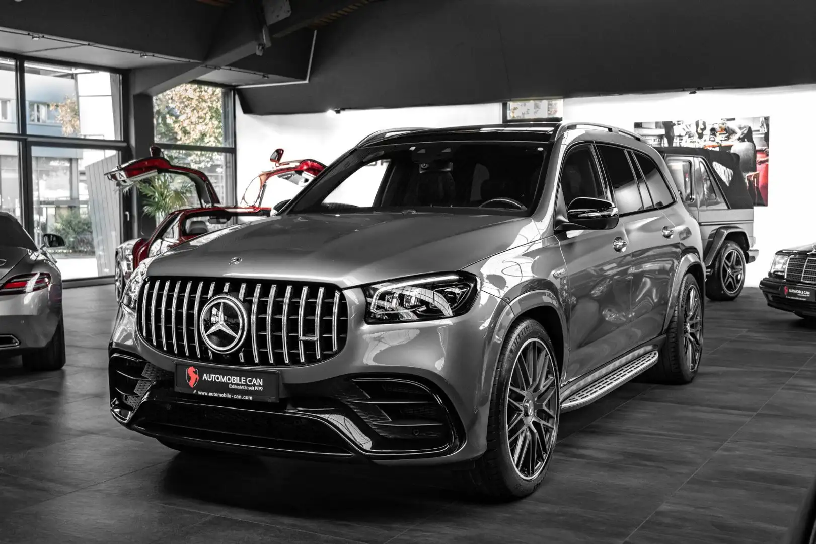 Mercedes-Benz GLS 63 AMG AMG 4M+ #3D-BURMESTER #23ALU #NIGHT-PAKET Grau - 1