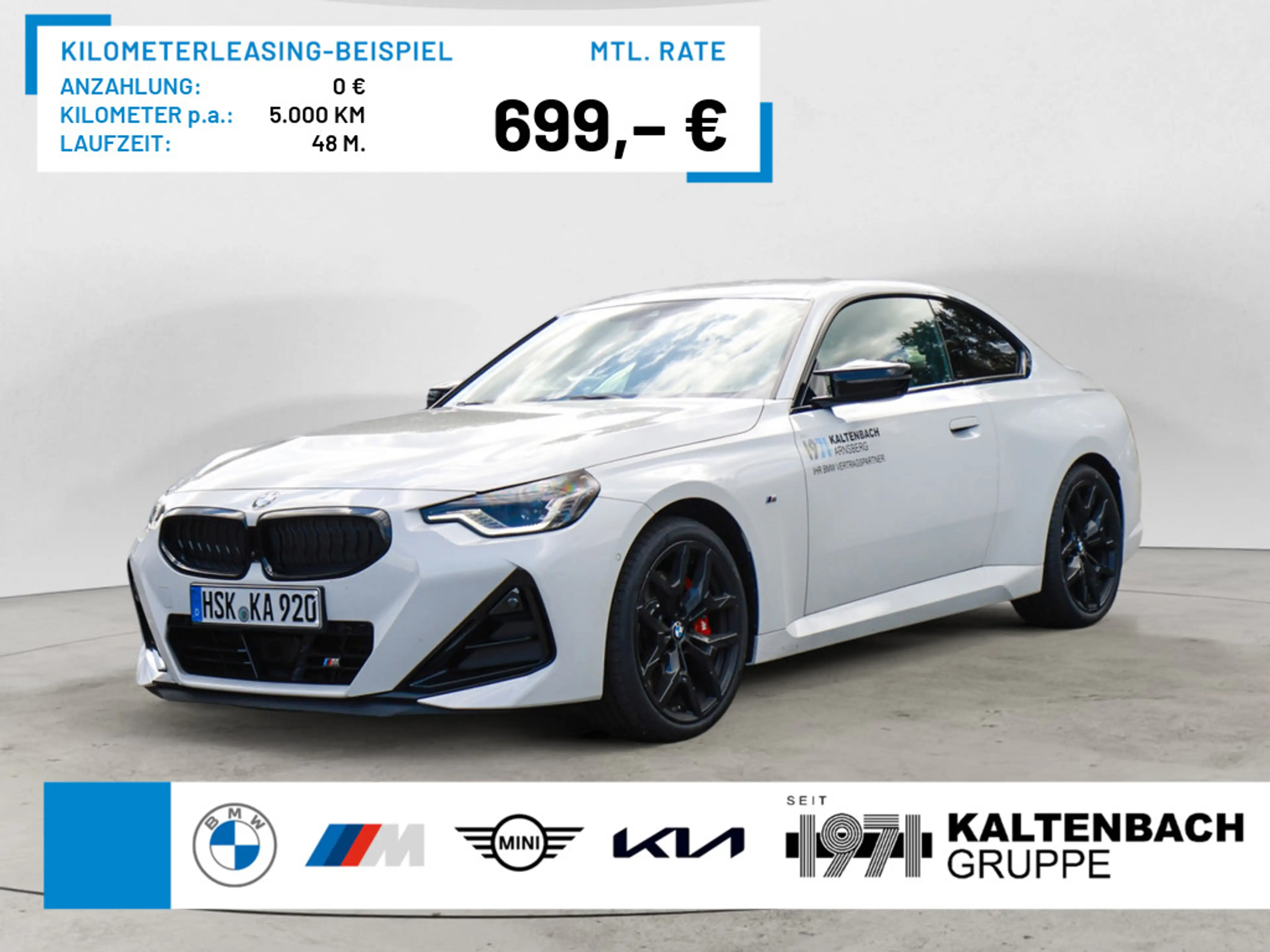 BMW 240 Mi xDrive 360° LED ACC AHK NAVI H/K KAMERA