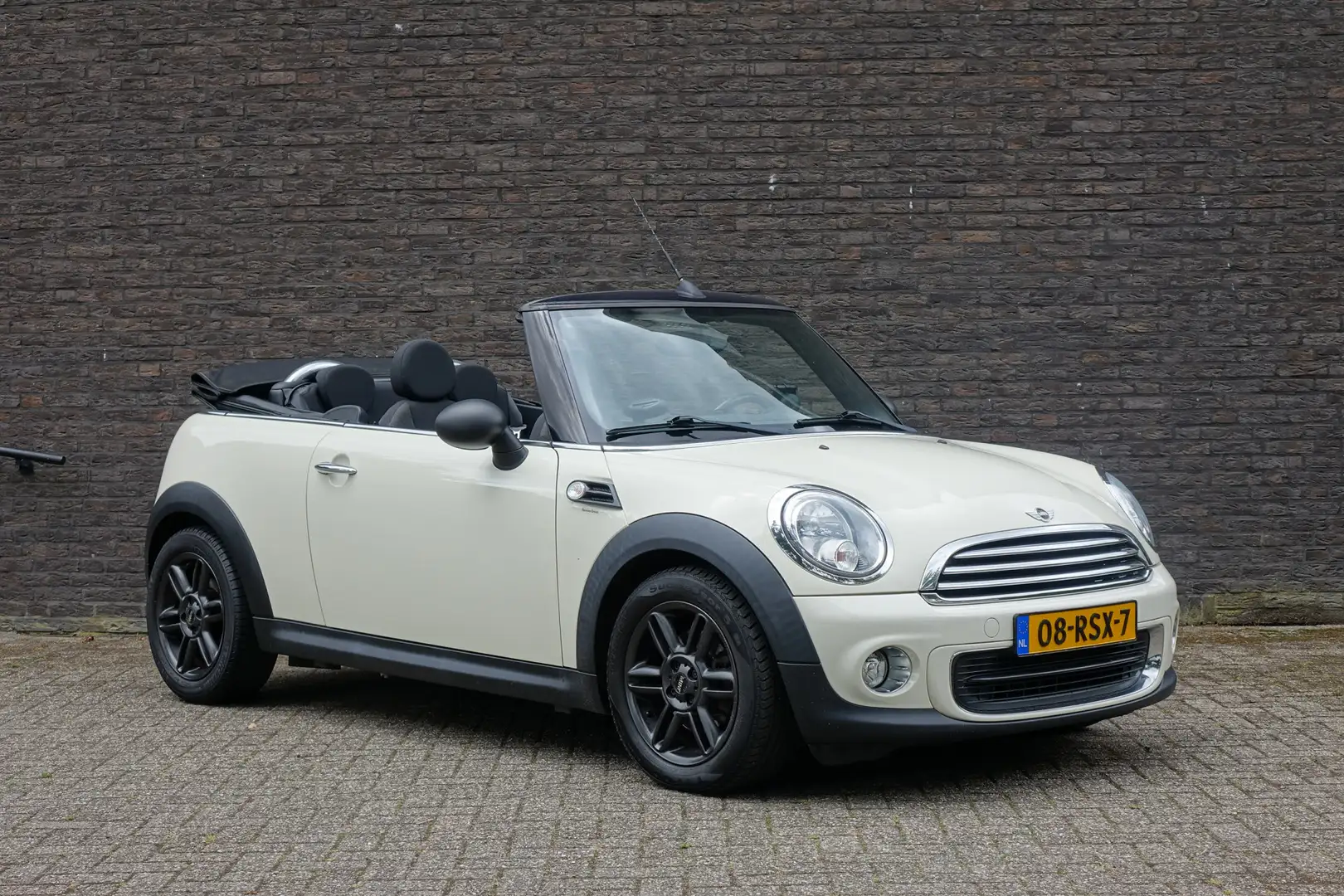 MINI One Cabrio Mini 1.6 Pepper, airco, black wheels, originele NL Blanco - 2