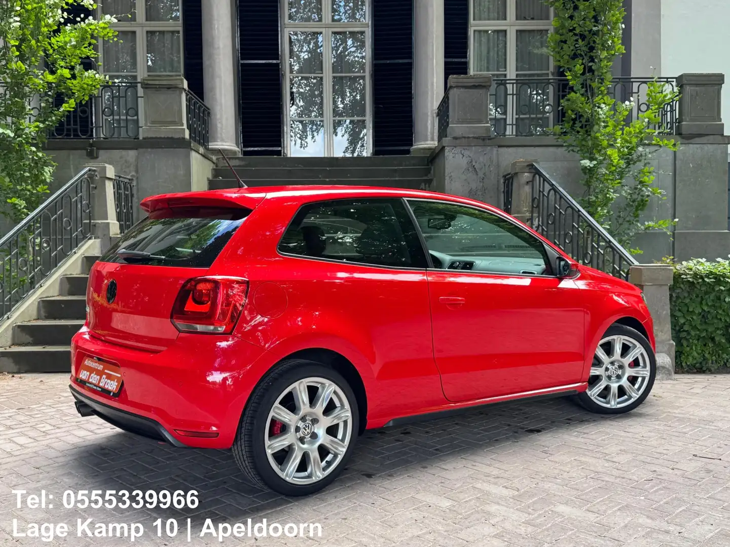 Volkswagen Polo GTI 1.4 TSI DSG 180Pk Navi Camera CarPlay Climate Crui Červená - 2