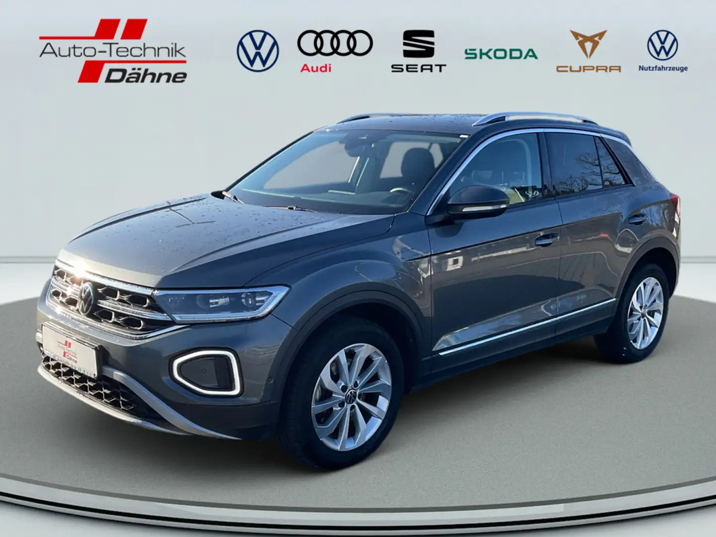 Volkswagen T-Roc 2.0 TDI DSG Style KAMERA AHK ACC LED Grau - 1