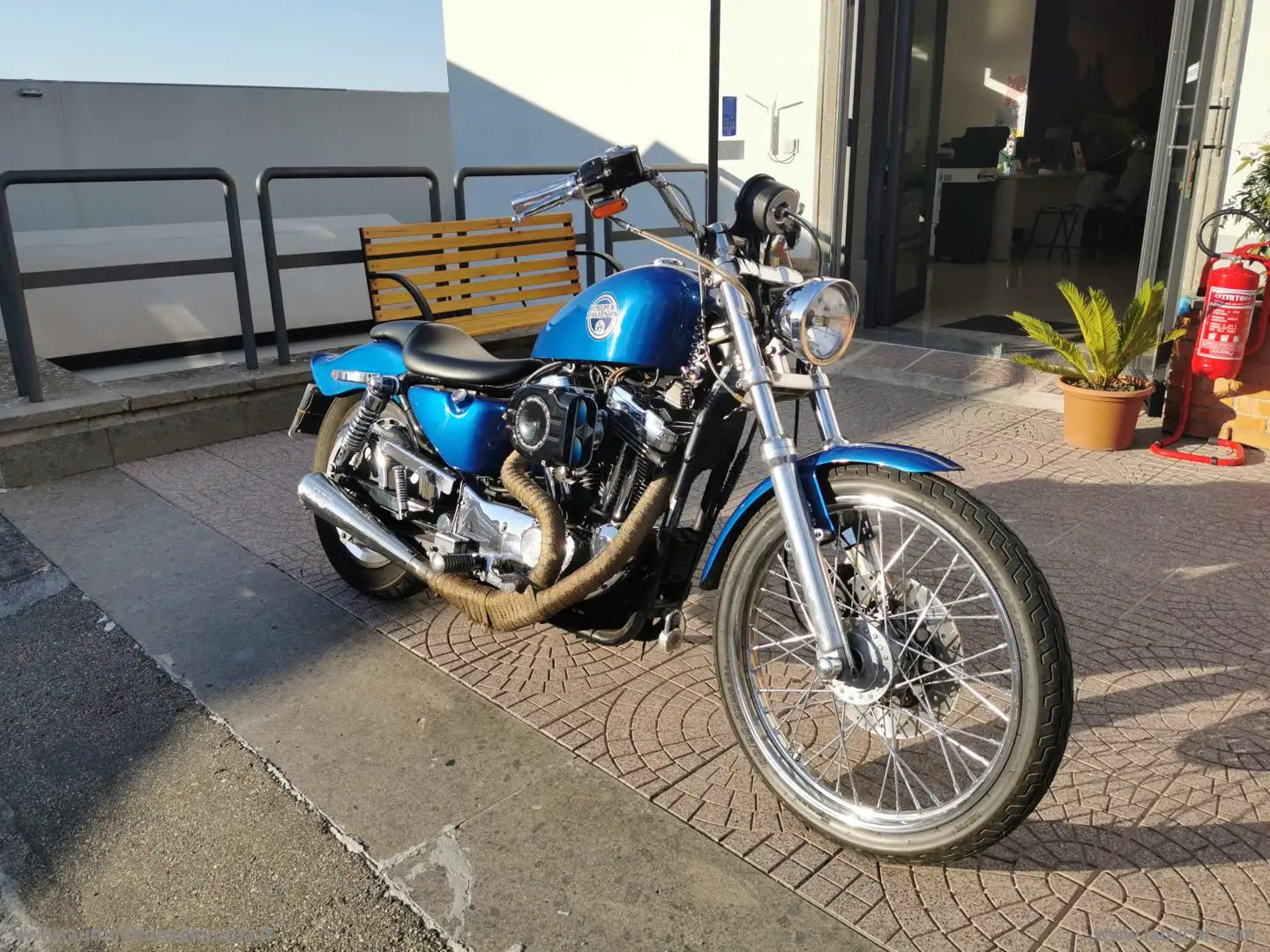 Harley-Davidson Sportster 1200 Sportster 1200 RATE AUTO MOTO SCOOTER Kék - 2