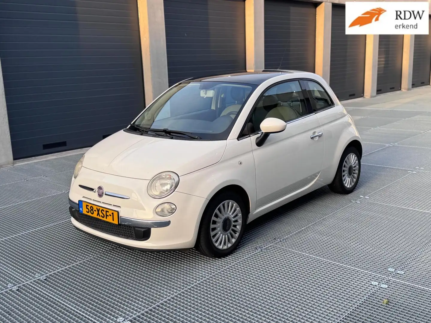 Fiat 500 0.9 TwinAir Lounge Wit - 1