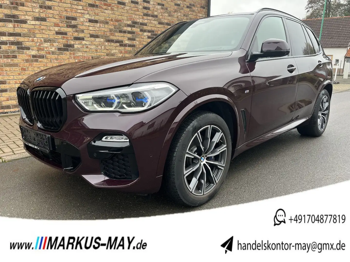 BMW X5 xDrive 30d M Sport Laser HUD 360° 4xShz ACC Rot - 1
