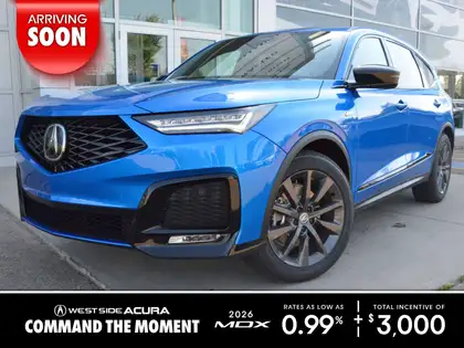 Blue 2026 Acura MDX SUV / Crossover All-Wheel Drive Automatic