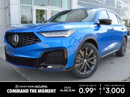 Blue 2026 Acura MDX SUV / Crossover All-Wheel Drive Automatic