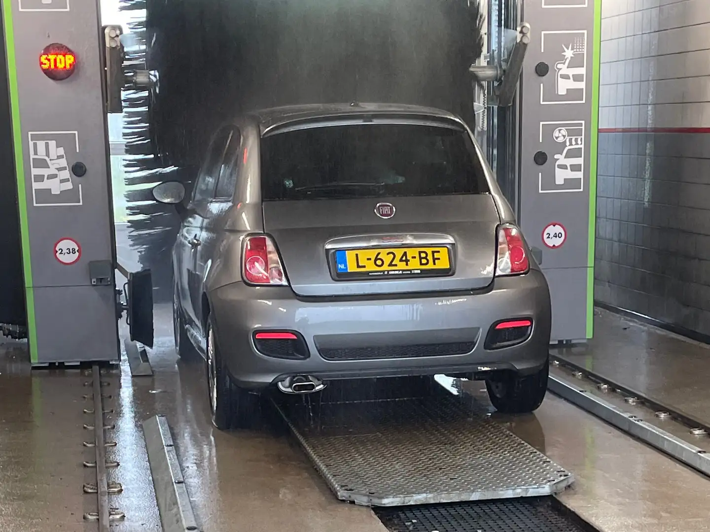 Fiat 500 500 1.2 Sport Grijs - 1