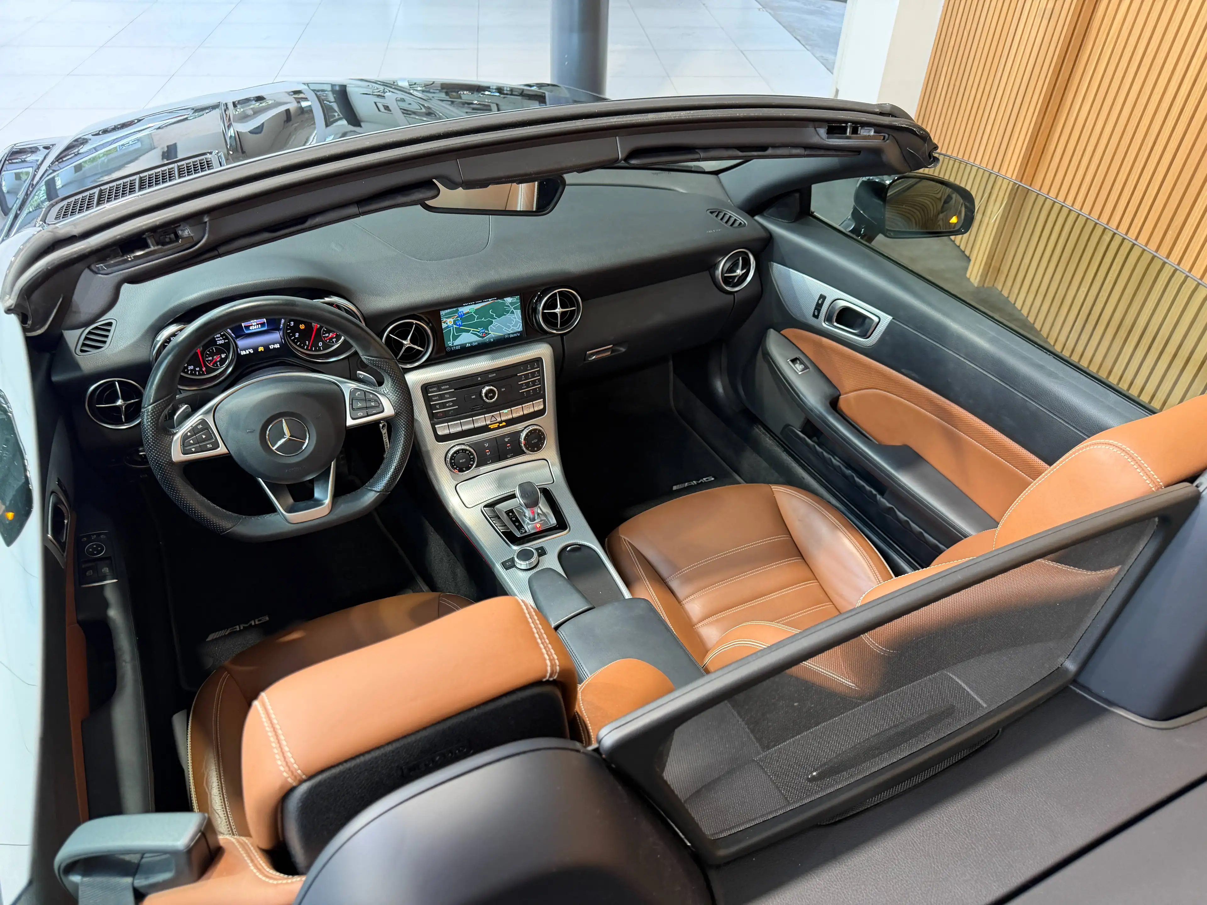 Mercedes-Benz SLC 180 SLC 180 AMG AIRSCRAF DODEHOEK CAMERA+PTS NAVI PRACHTIGE KLEURENCOMBINATIE — photo 15